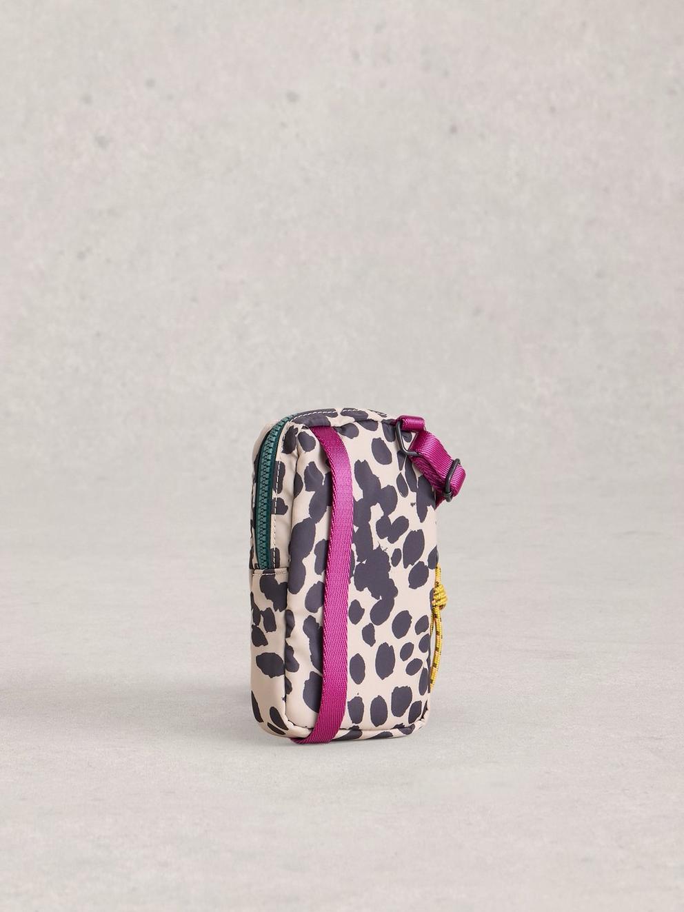 Meadow Phone Bag in NAT PR - FLAT BACK