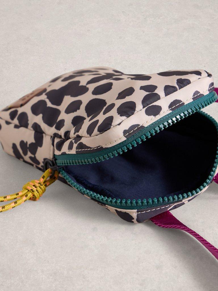 Meadow Phone Bag in NAT PR - FLAT DETAIL