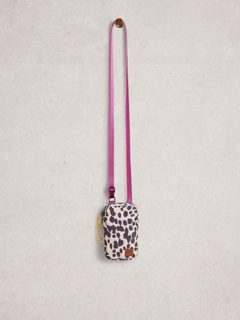 Meadow Phone Bag in NAT PR - FLAT FRONT