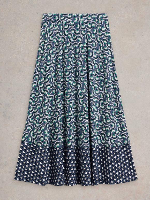 Y's ワイズ PATCHWORK JERSEY SKIRT カーキ1 NEW ARRIVALS – YZ
