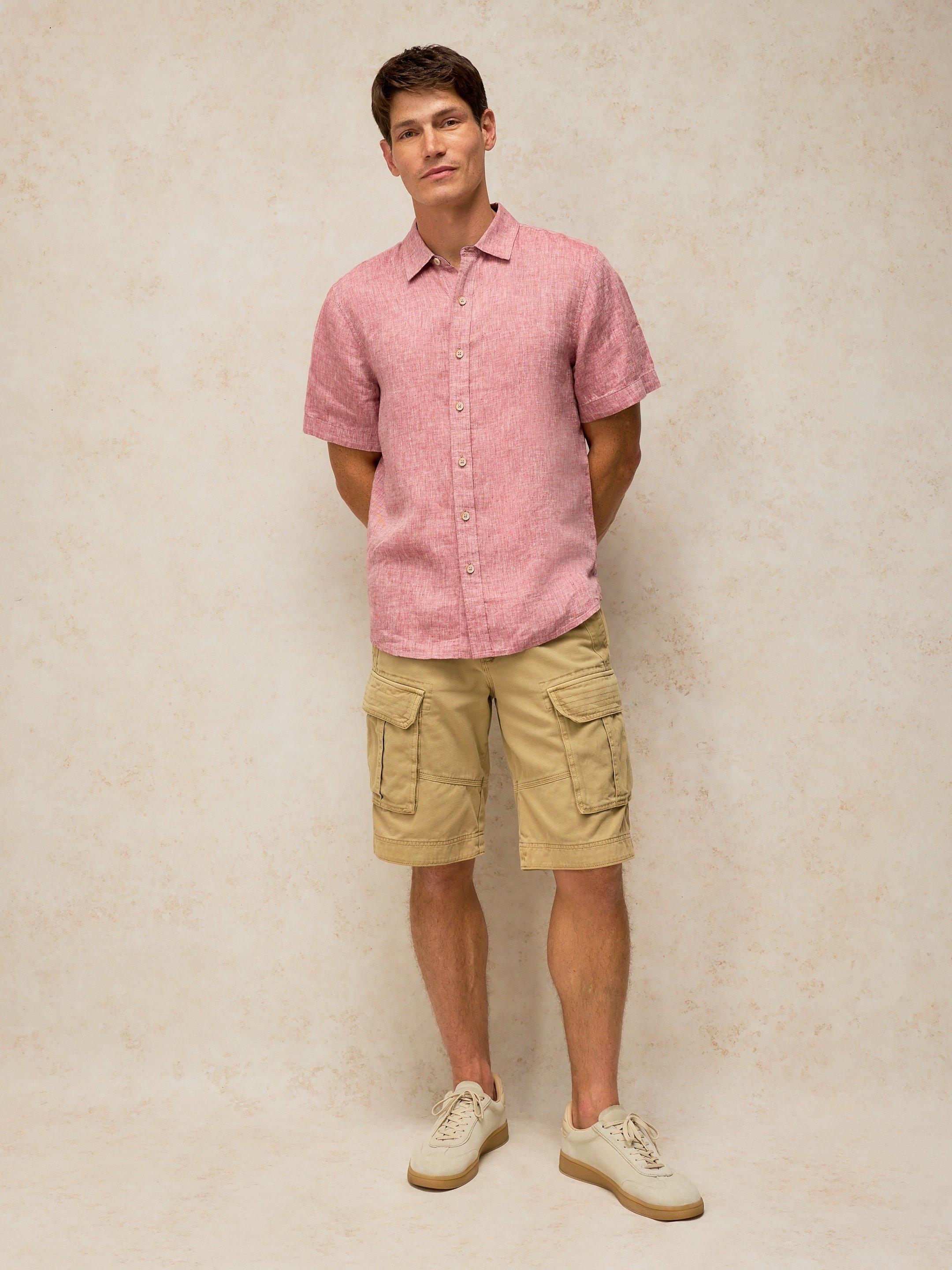 Keswick Short Sleeve Linen Shirt