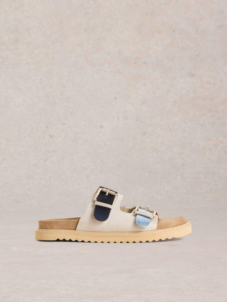 Patty Footbed Sandal in BLUE MLT - LIFESTYLE