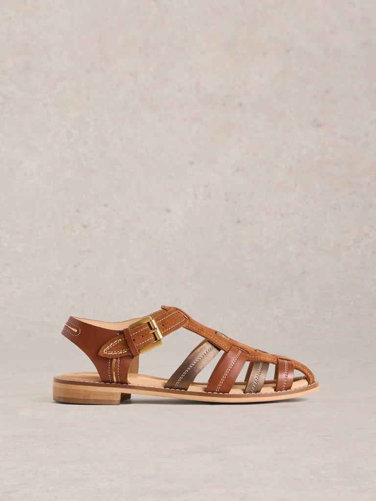 Zara Fisherman Sandal in TAN MULTI - LIFESTYLE