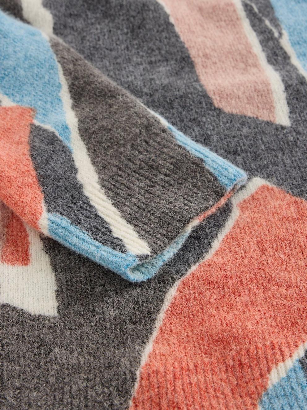 JODIE JUMPER in BLUE PR - FLAT DETAIL