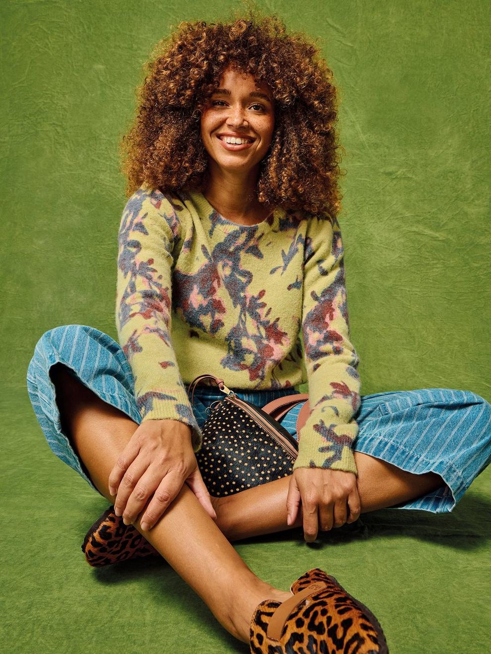 JODIE JUMPER in YELLOW PR - MIXED