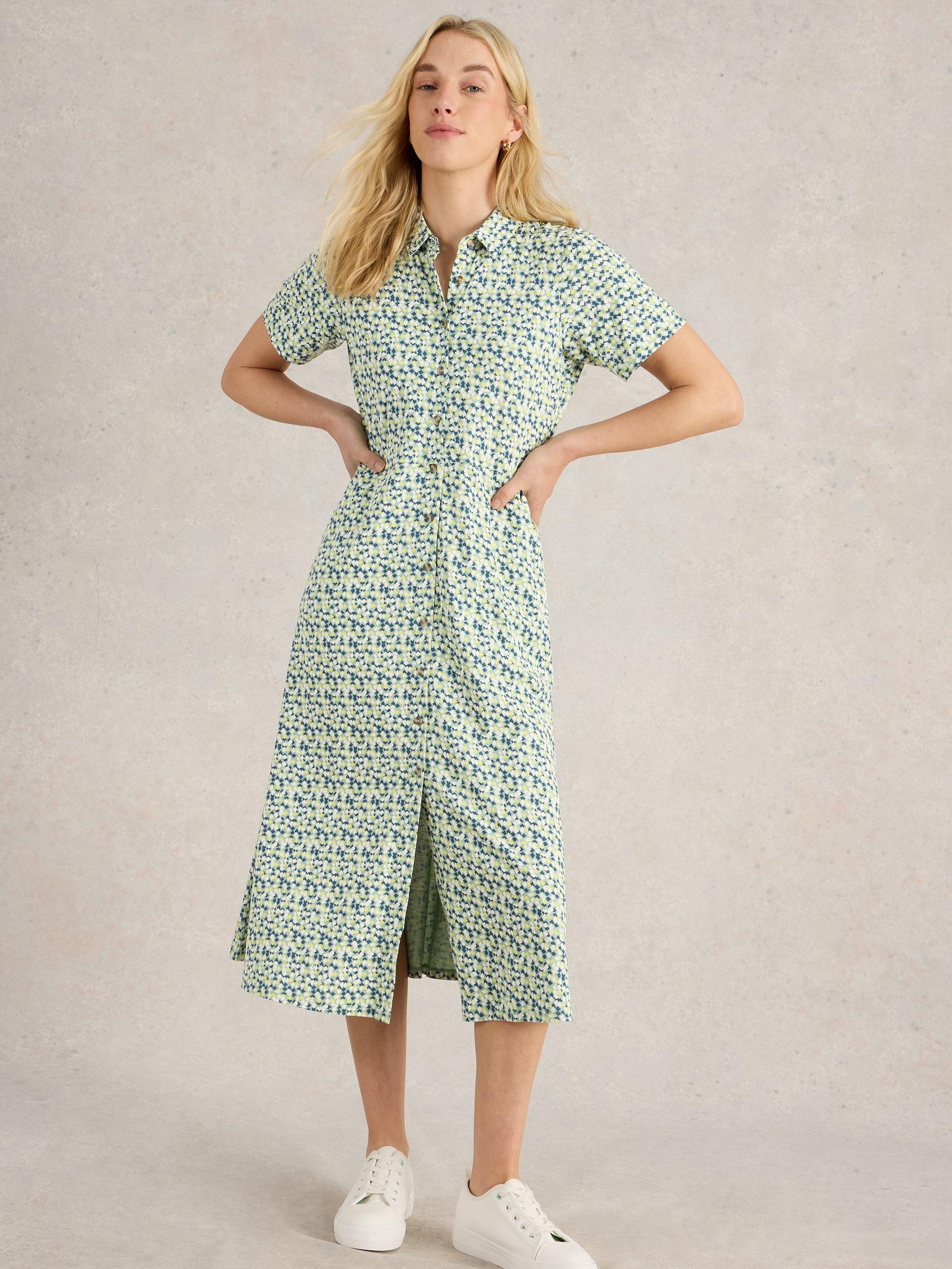 Rua Jersey Shirt Dress