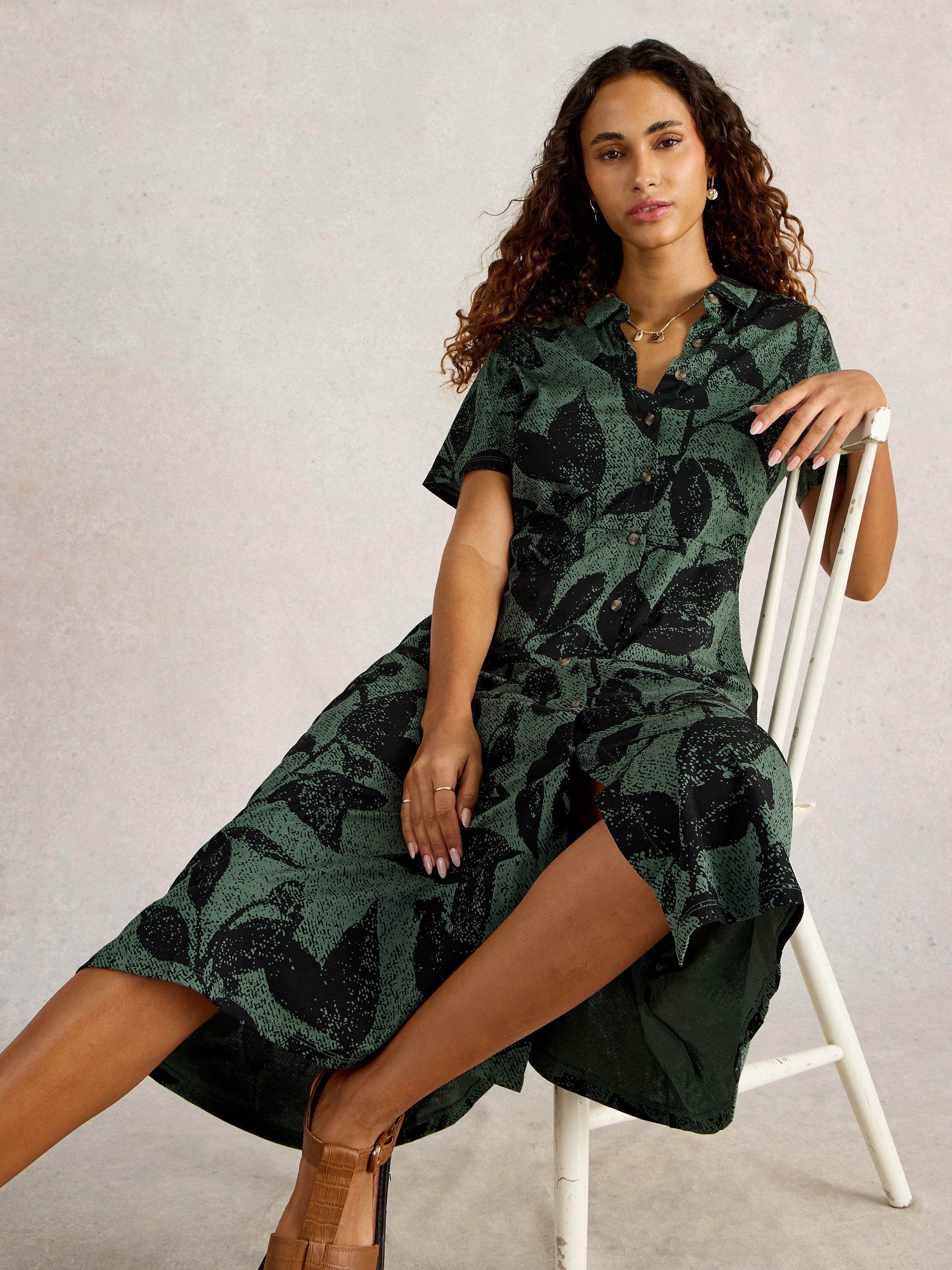 Rua Jersey Shirt Dress