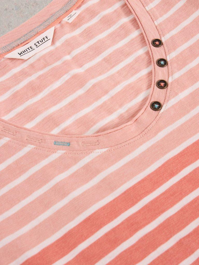 NADIA TEE in PINK MLT - FLAT DETAIL