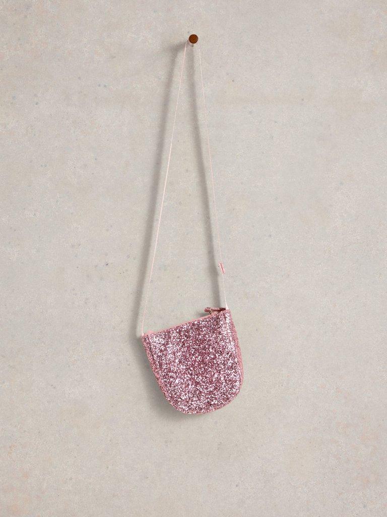 Kids Glitter Bag in PINK MLT - FLAT FRONT