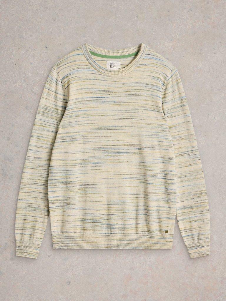 Henderson Spacedye Jumper in NAT MLT - FLAT FRONT