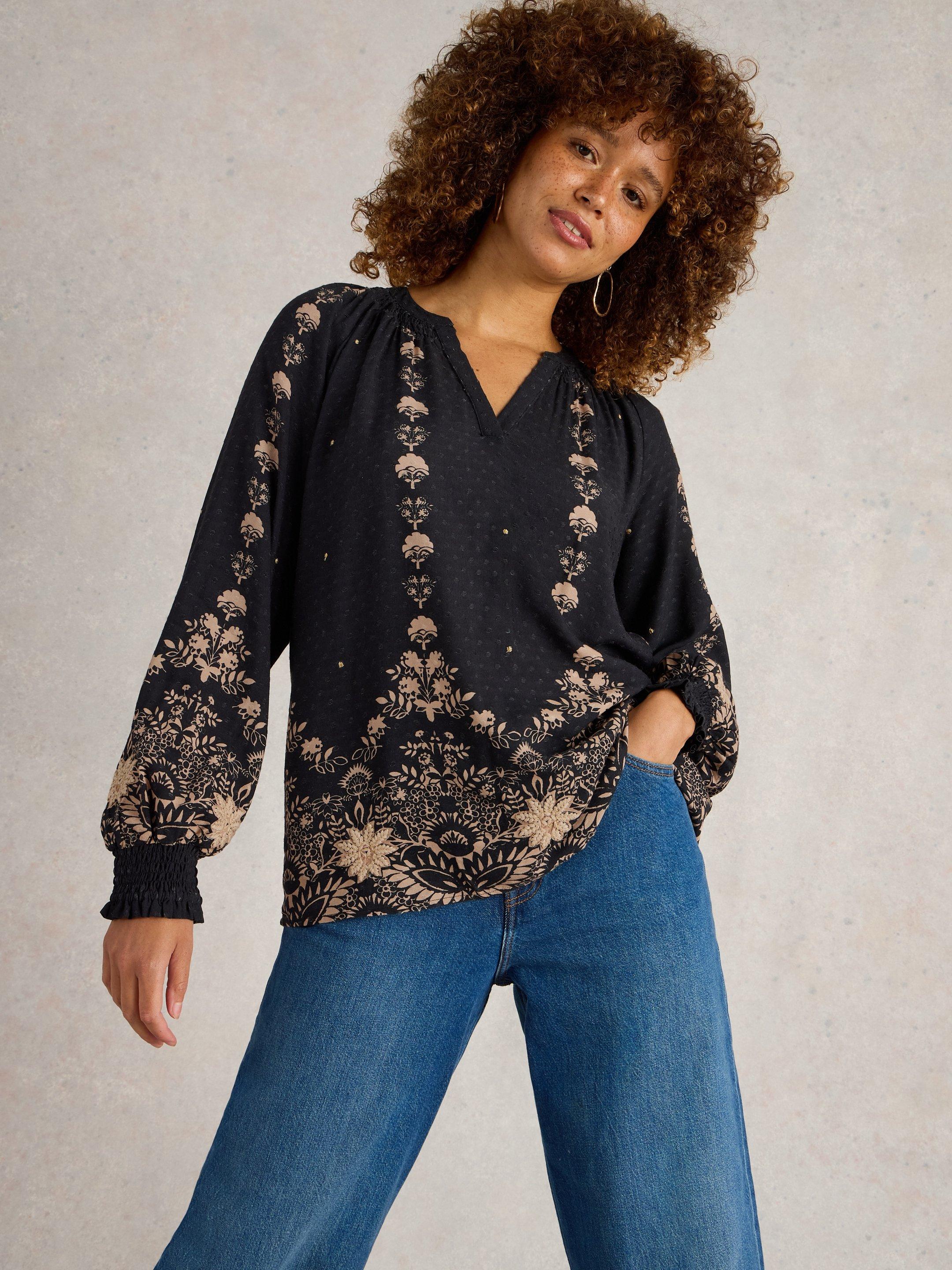 Flower Power Embroidered Top – Bella Boheme Bella embroidery set