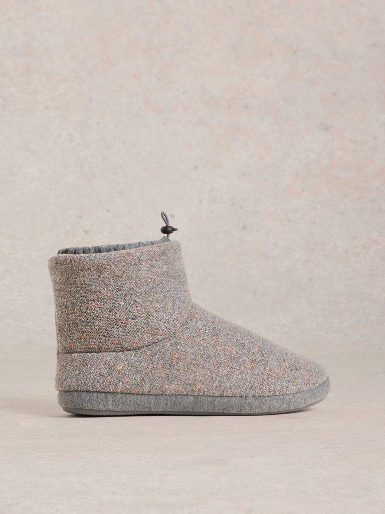 Neppy Slipper Bootie in GREY MLT - LIFESTYLE