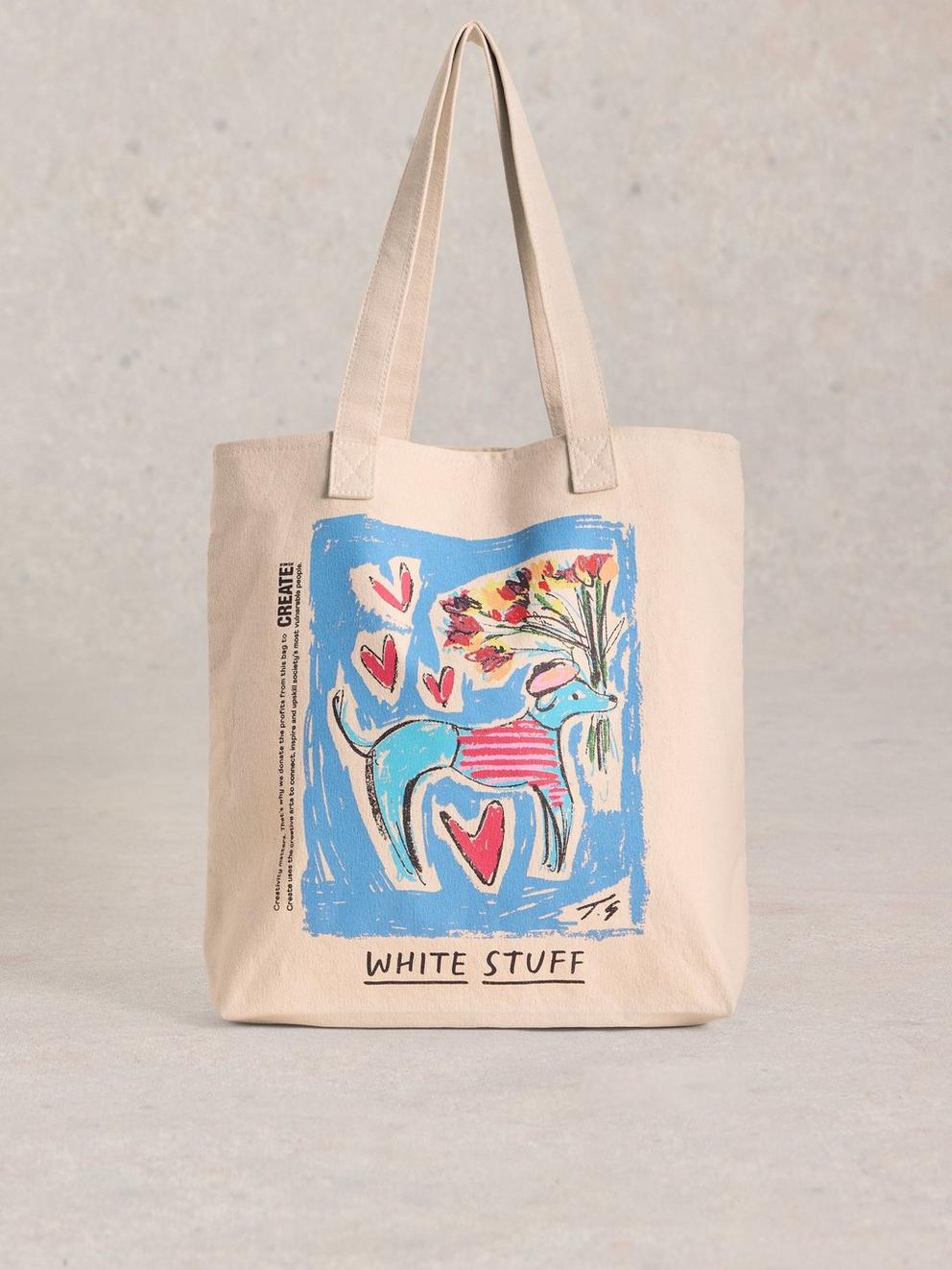 Charity Tote Bag in NAT PR - LIFESTYLE