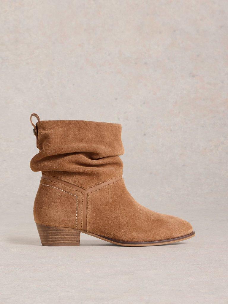 Willow Slouch Boot in MID TAN - LIFESTYLE
