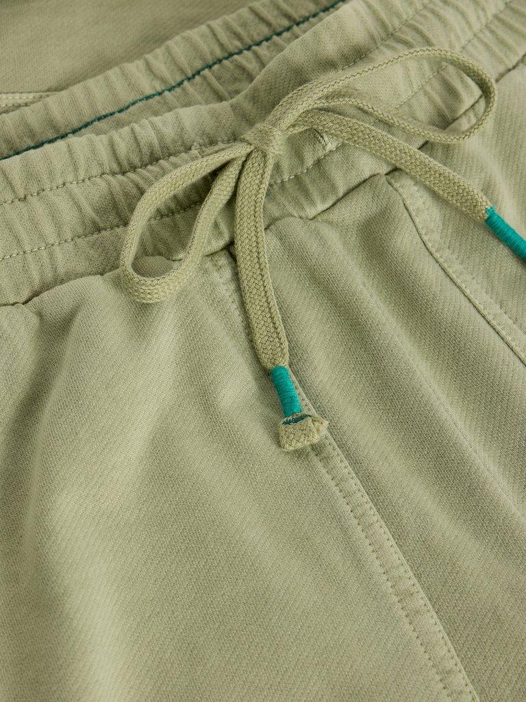 Jude Jersey Jogger in LGT GREEN - FLAT DETAIL
