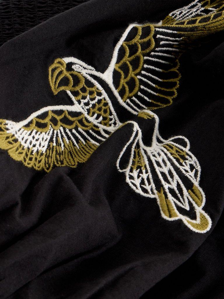 Reese Jumpsuit in PURE BLK - FLAT DETAIL