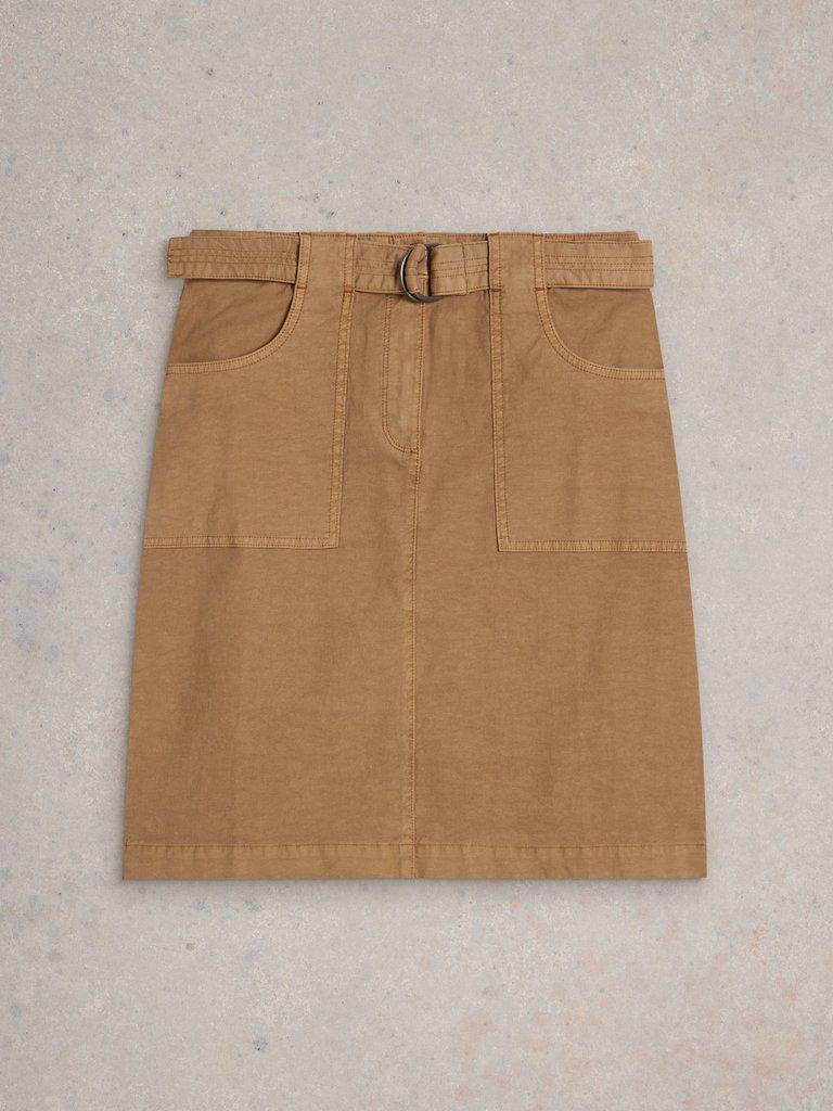 Teakie Skirt in DK NAT - FLAT FRONT