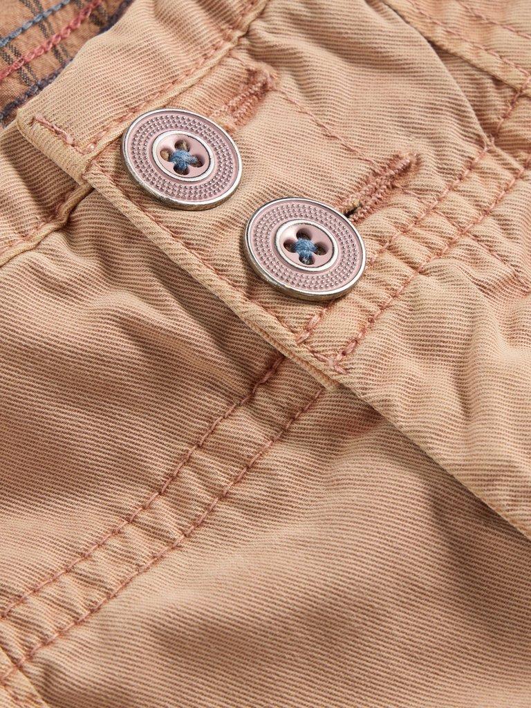 Blaire Crop Trouser in DK NAT - FLAT DETAIL