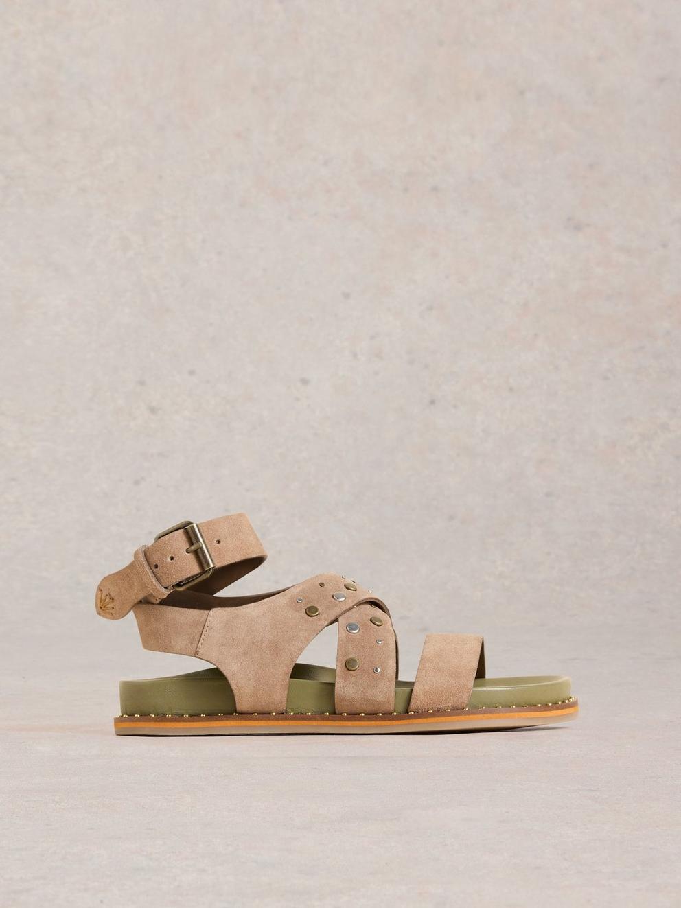 Gladiator Footbed Sandal in DK NAT - LIFESTYLE