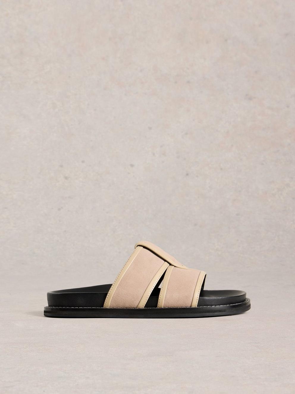 Ziggy Slider Footbed in LGT NAT - LIFESTYLE
