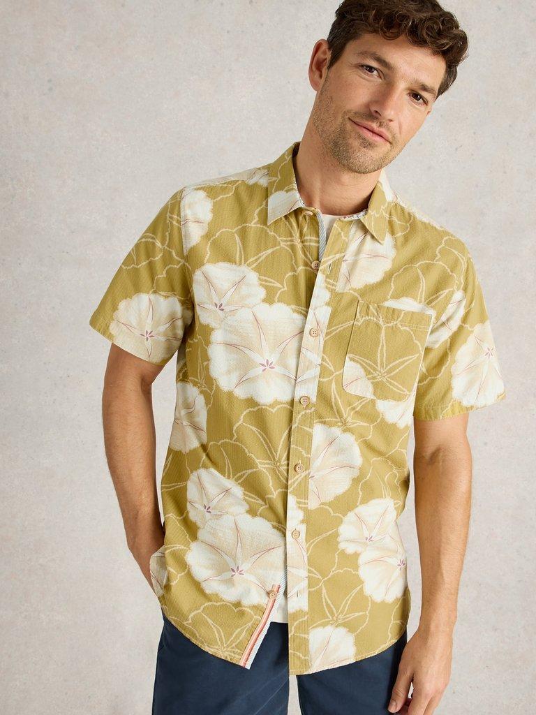 Finsbury Floral Printed Shirt in GREEN PR - LIFESTYLE