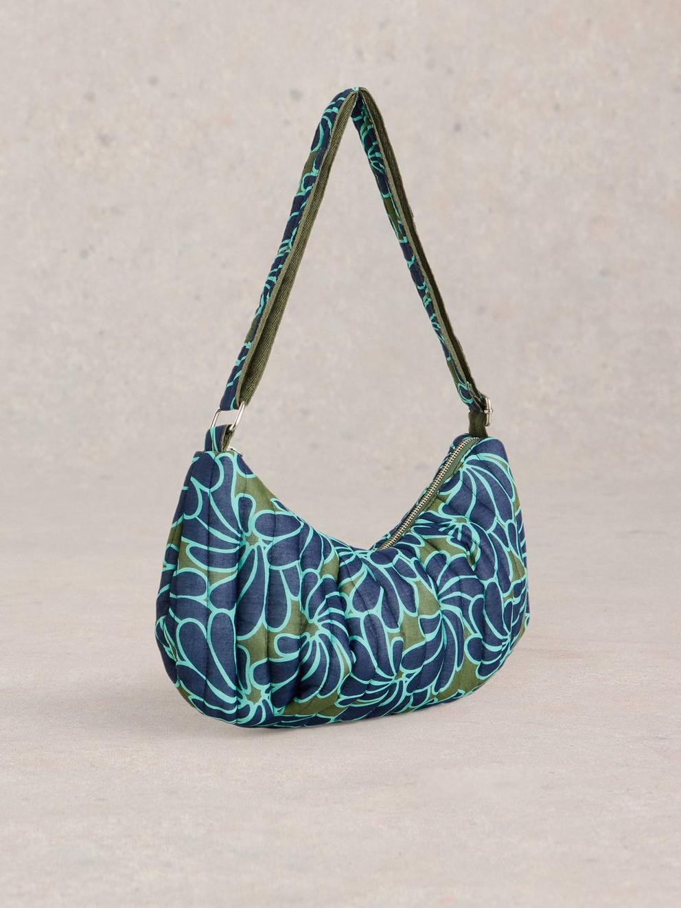 Zoe Print Slingbag in BLUE PR - FLAT BACK
