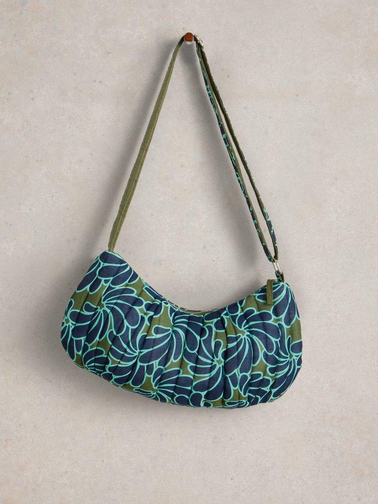 Zoe Print Slingbag in BLUE PR - FLAT FRONT