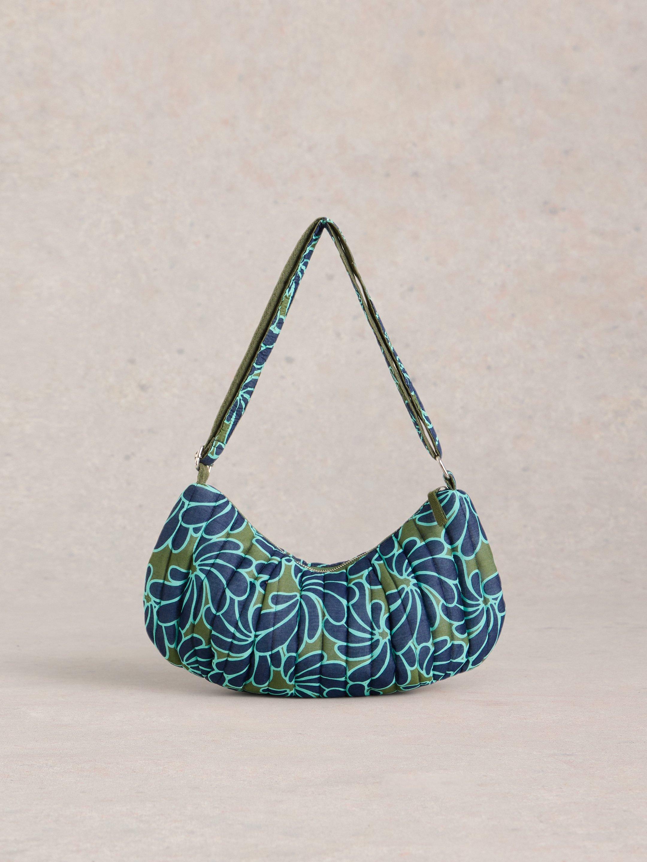 WHITE STUFF ゾーイプリントスリングバッグ Zoe Print Slingbag in BLUE PRINT | White Stuff
