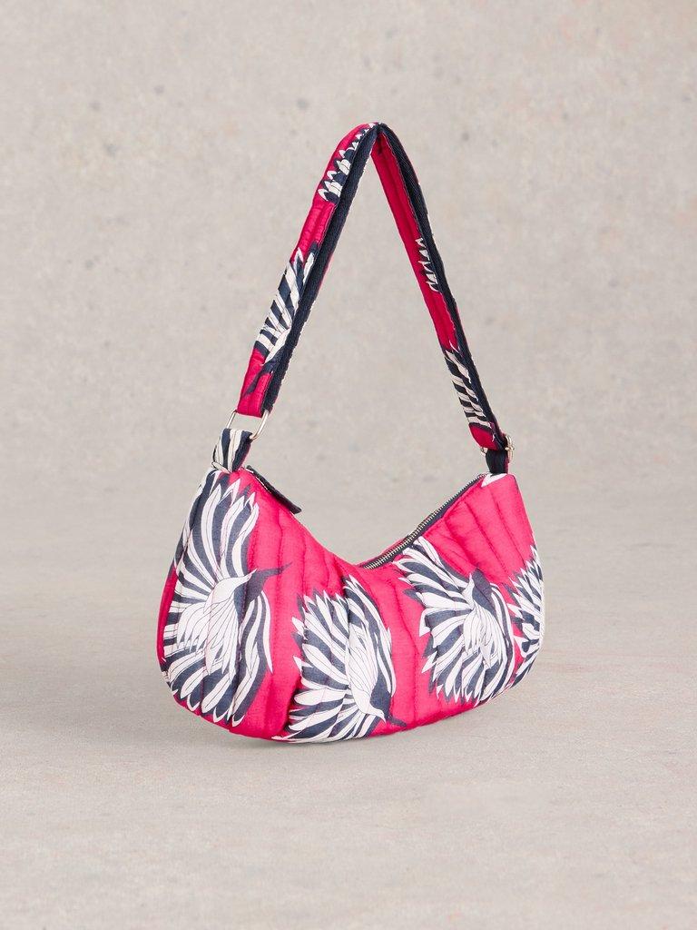 Zoe Print Slingbag in PINK PR - FLAT BACK