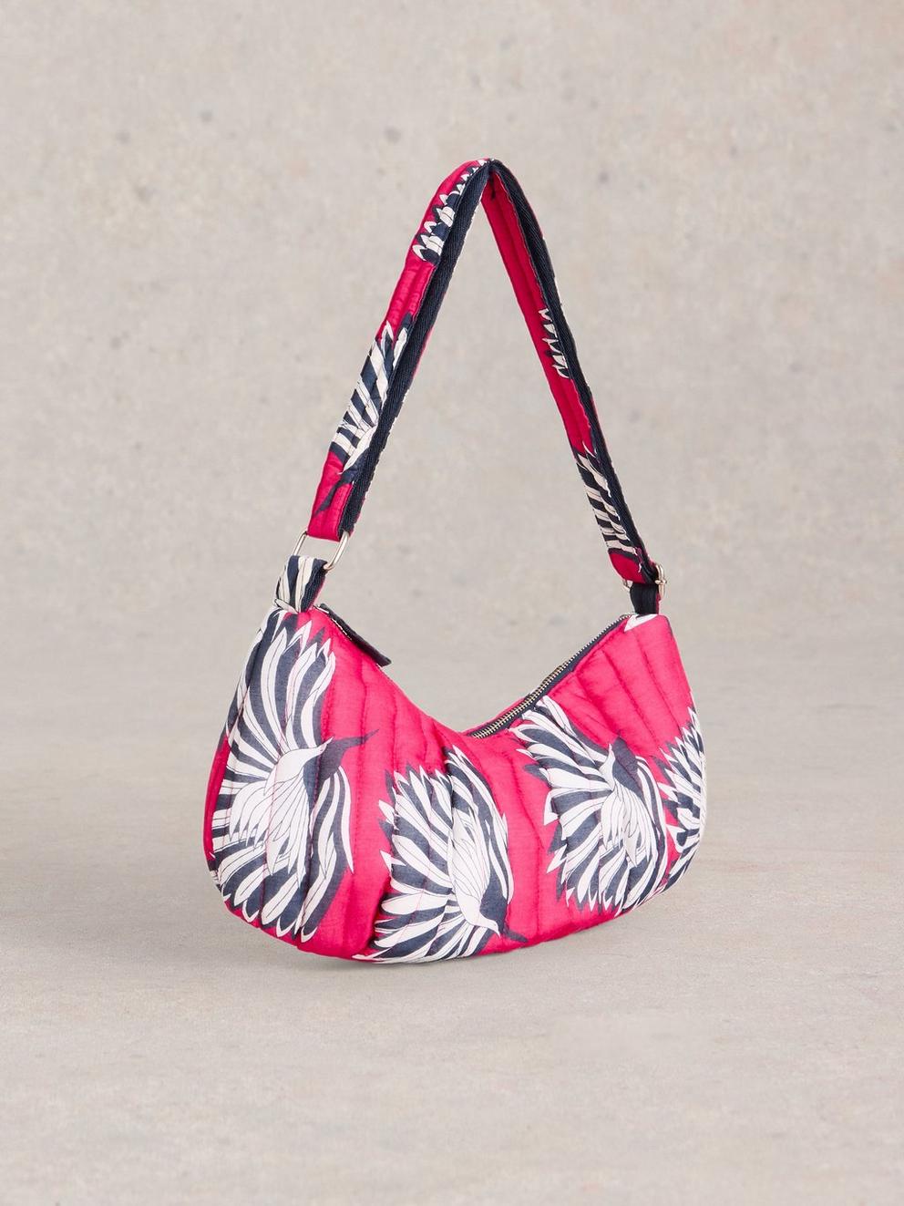 Zoe Print Slingbag in PINK PR - FLAT BACK