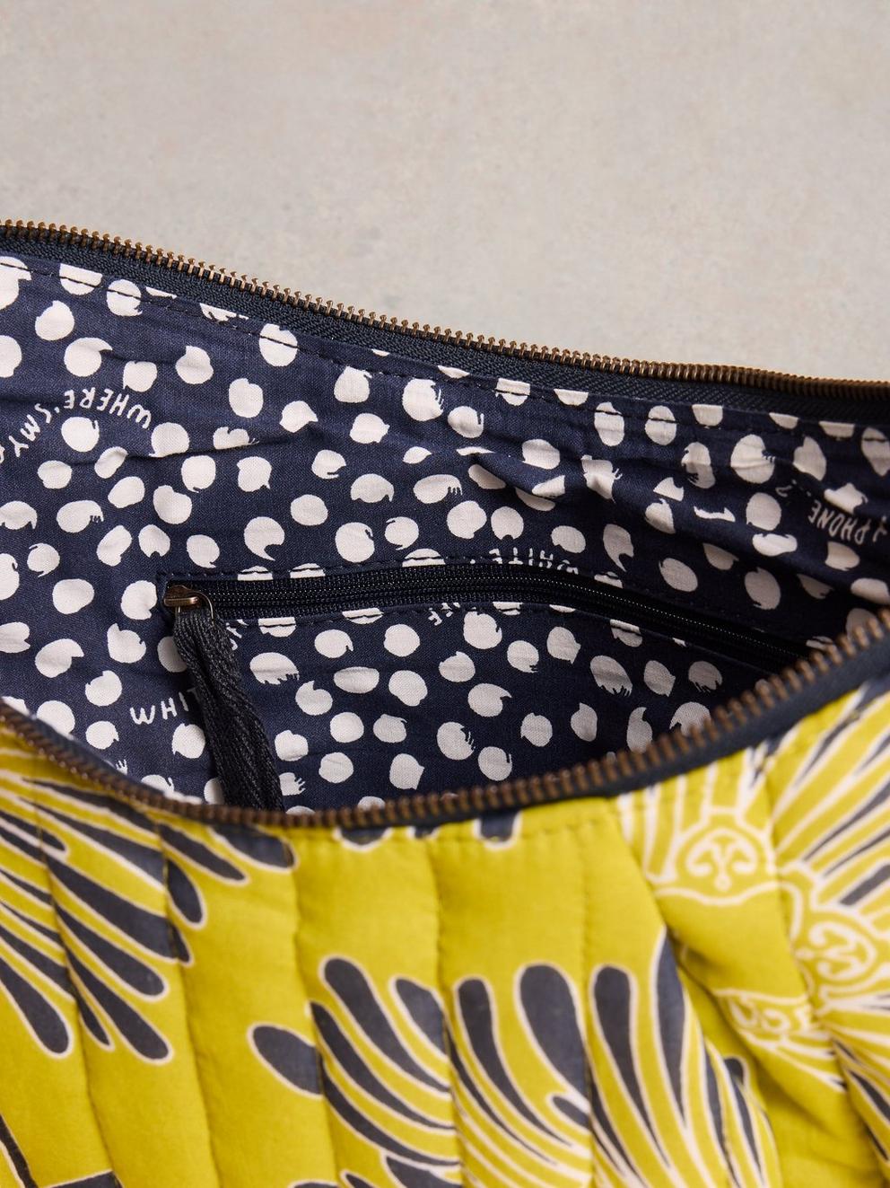 Zoe Print Slingbag in YELLOW PR - FLAT DETAIL