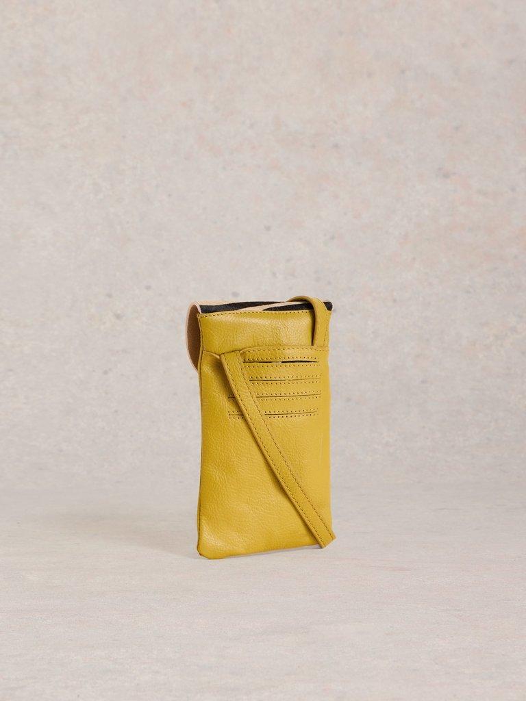 Coco Leather Phone Bag in CHART MLT - FLAT BACK