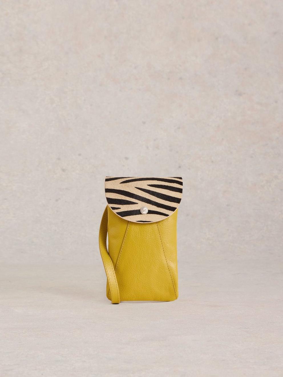 Coco Leather Phone Bag in CHART MLT - LIFESTYLE