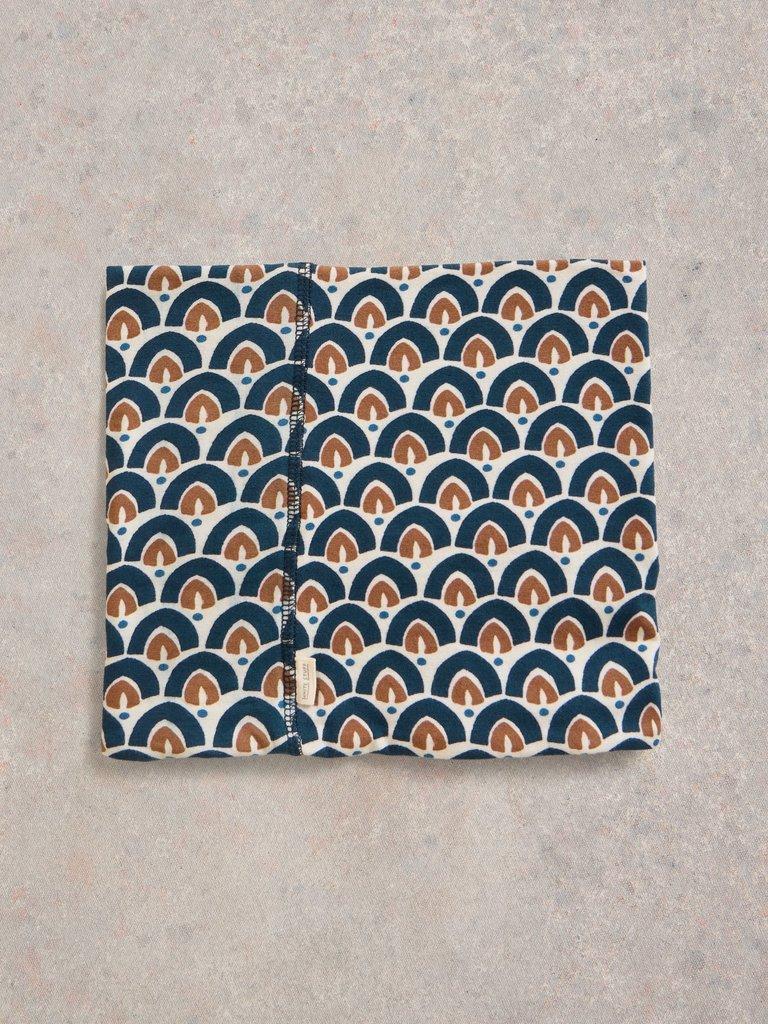 Versatile Jersey Roll Womens in NAVY MULTI - FLAT BACK