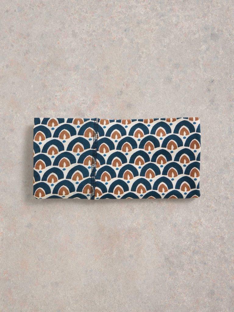 Versatile Jersey Roll Womens in NAVY MULTI - FLAT FRONT