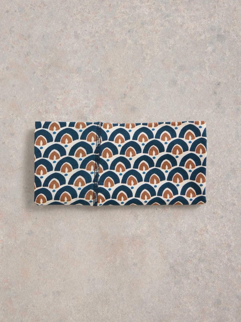 Versatile Jersey Roll Womens in NAVY MULTI - FLAT FRONT
