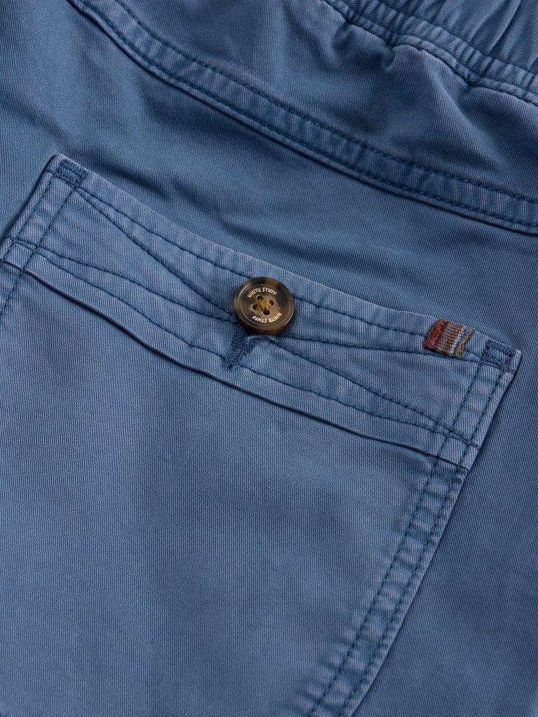 Sutton Drawstring Short in DARK NAVY - FLAT DETAIL