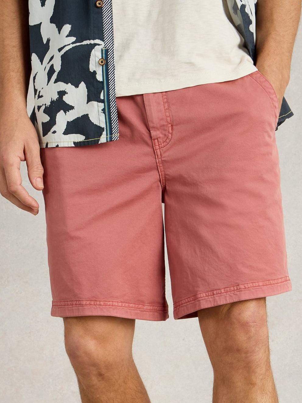 Sutton Drawstring Short in DEEP PINK - LIFESTYLE