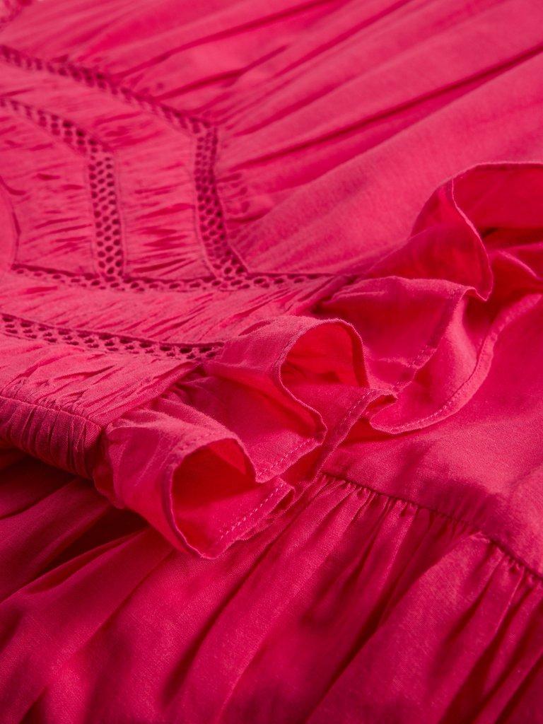 Paige Maxi Dress  in BRT PINK - FLAT DETAIL