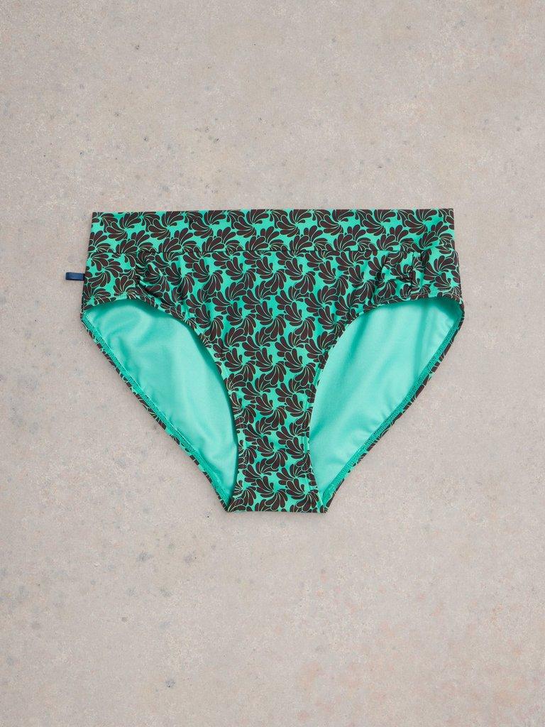 Stella Bikini Bottom in BLUE PR - FLAT FRONT
