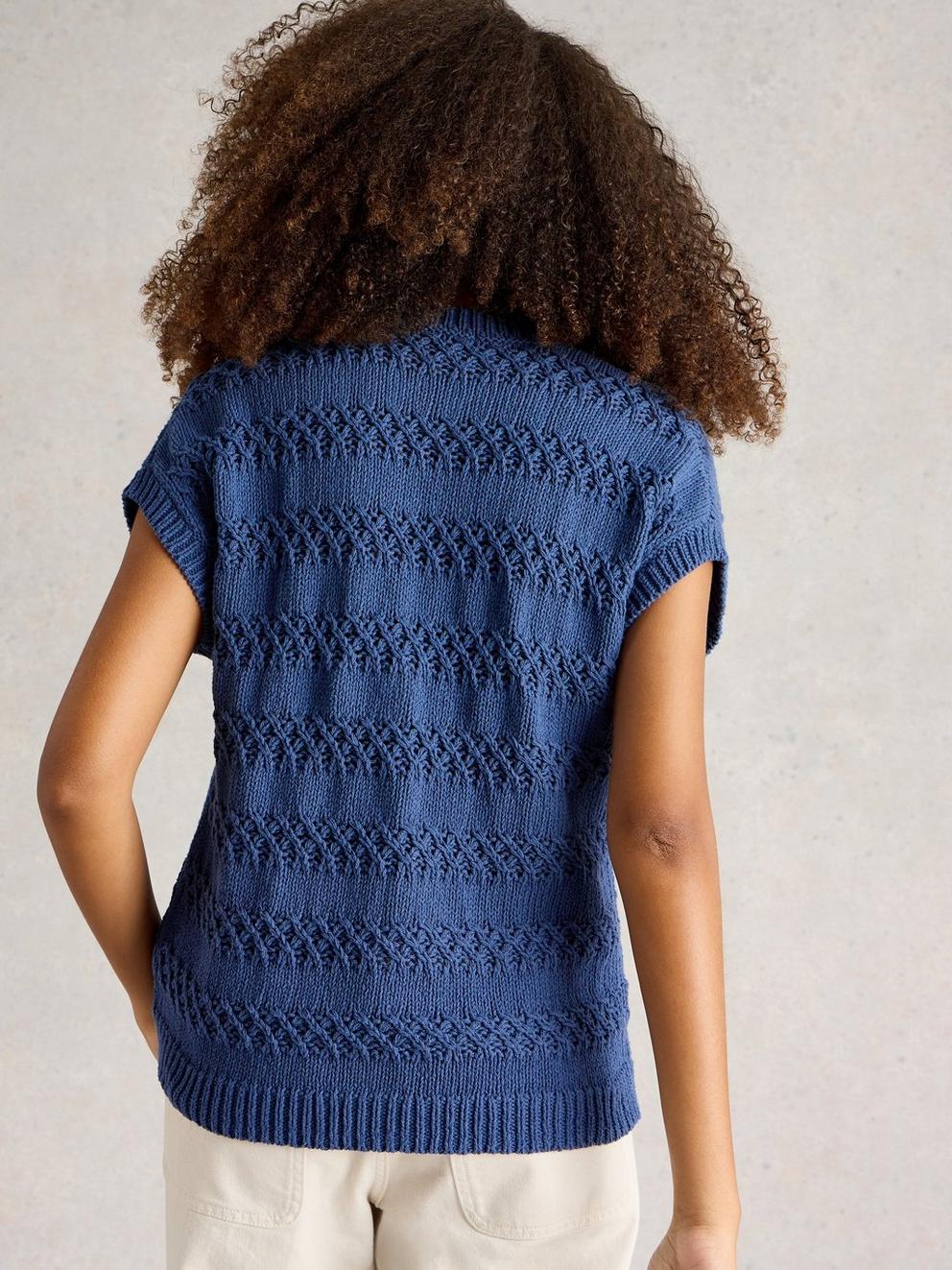 TESSA TANK in FR NAVY - MODEL BACK