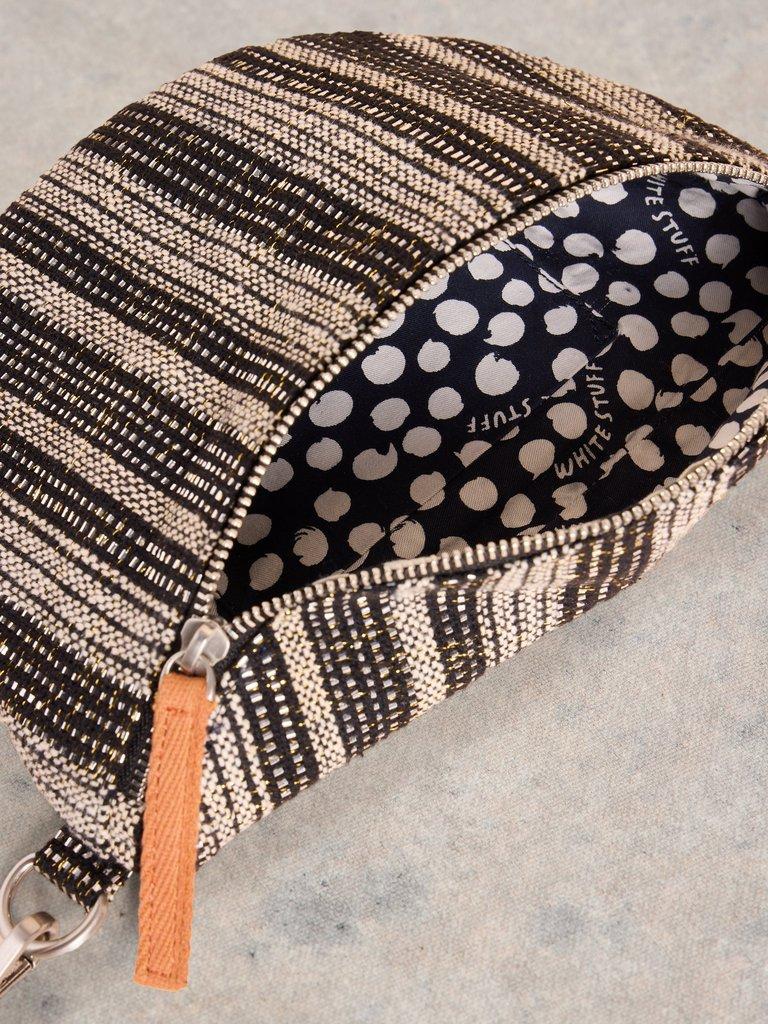 Mini Sebby Jacquard Bag in BLK MLT - FLAT DETAIL