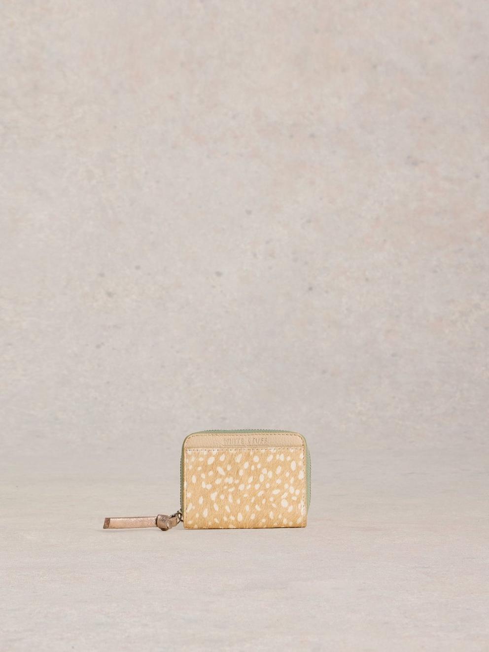 Cerys Zip Purse in NAT MLT - LIFESTYLE