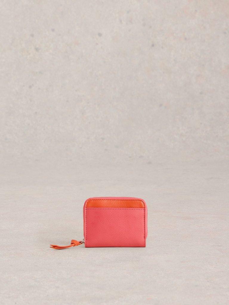 Cerys Zip Purse in PINK MLT - LIFESTYLE