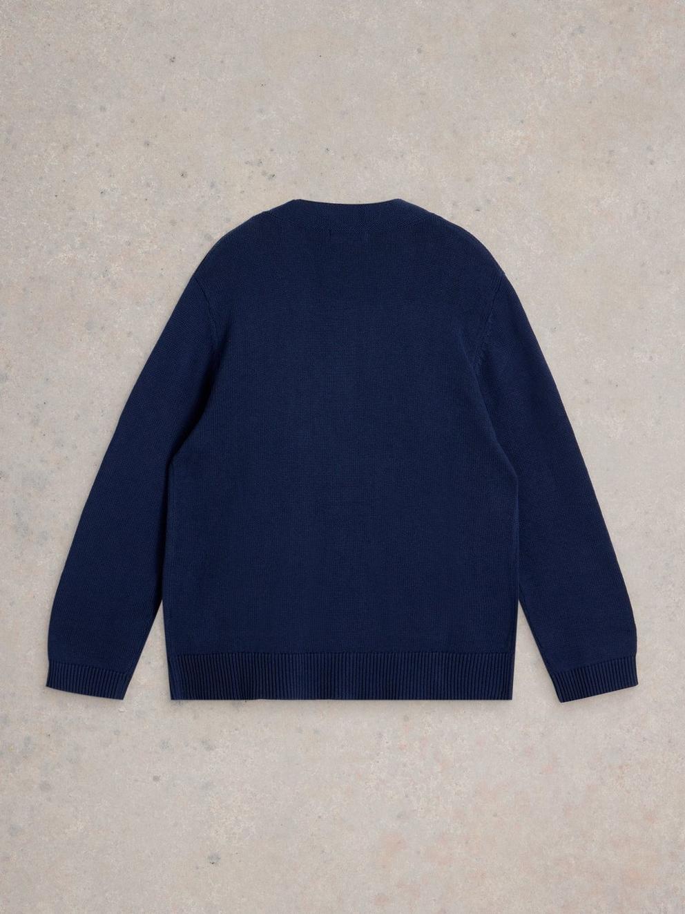 TATIA CARDI in DARK NAVY - FLAT BACK