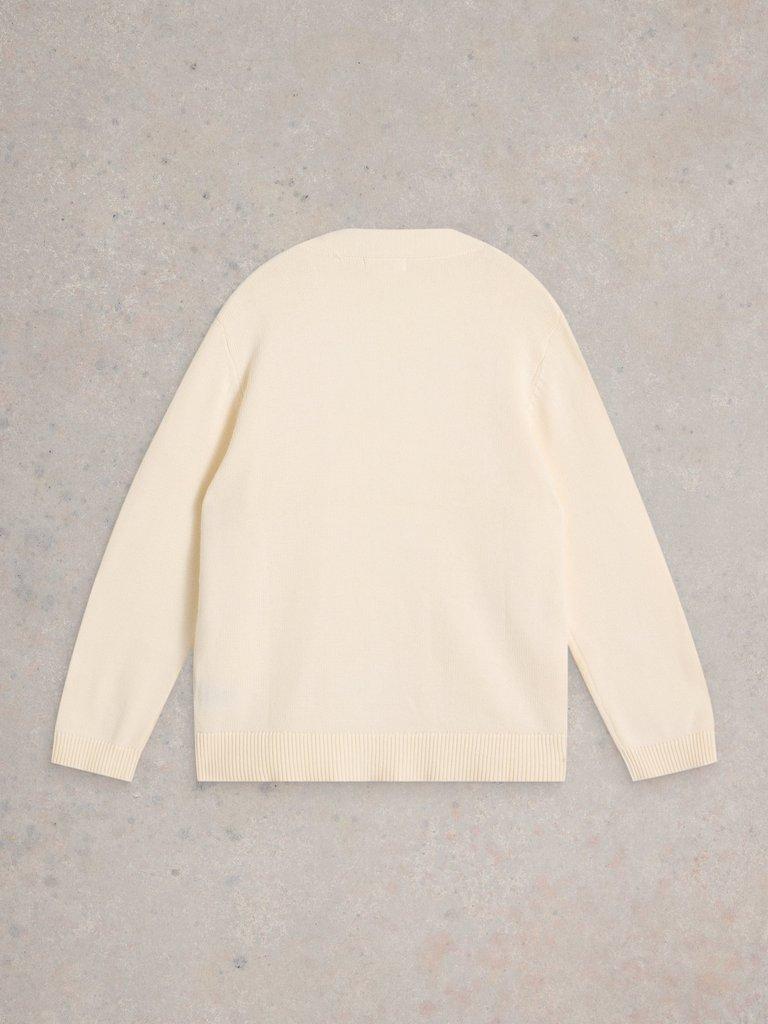 TATIA CARDI in PALE IVORY - FLAT BACK