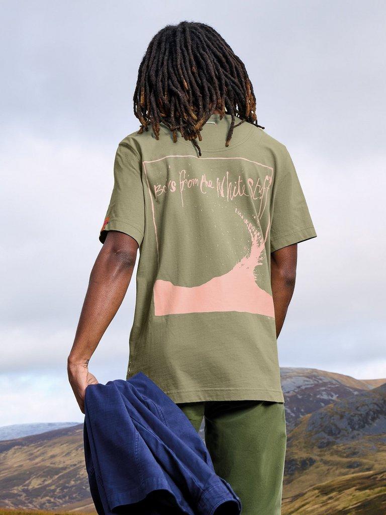 Rewind Graphic Tee in GREEN PR - LIFESTYLE