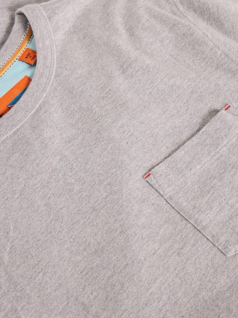 Rewind Graphic Tee in GREY PR - FLAT DETAIL