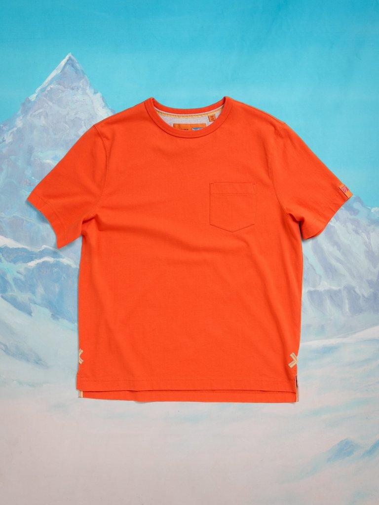 Rewind Graphic Tee in RED PR - FLAT BACK
