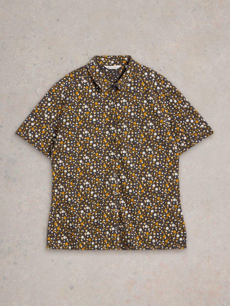 COSMIC SS JERSEY SHIRT in GREY PR - FLAT FRONT